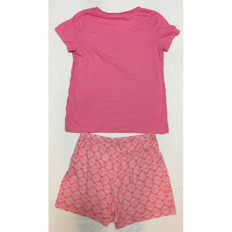 Charter Club T-Shirt & Shorts Pajama Set Pink S