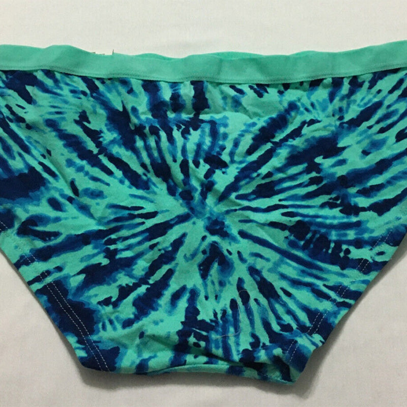 Jenni Elastic Waistband Cotton Hipster Underwear Tiedye Burst S