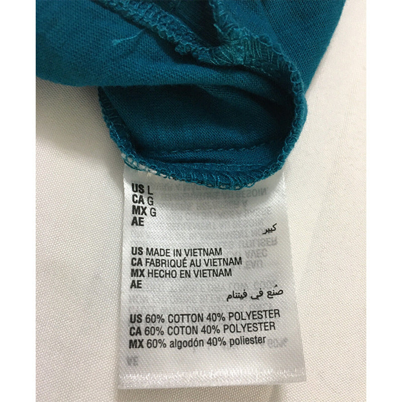 Charter Club Everyday Cotton V-Neck Only Pajama T-Shirt Blue L