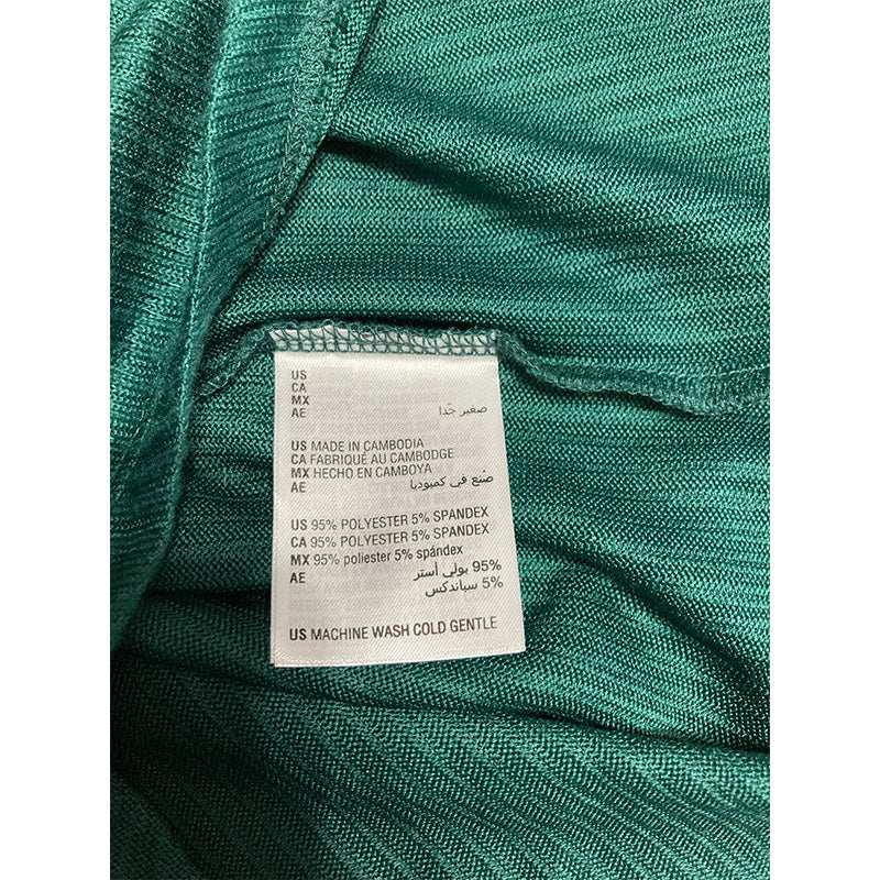 Jenni Split-Neck Only Pajama Top June Bug Dark Green XS