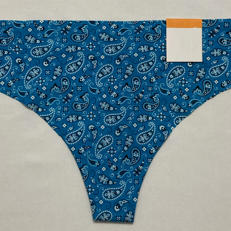 AQUA Intimates Stretch Thong Underwear M