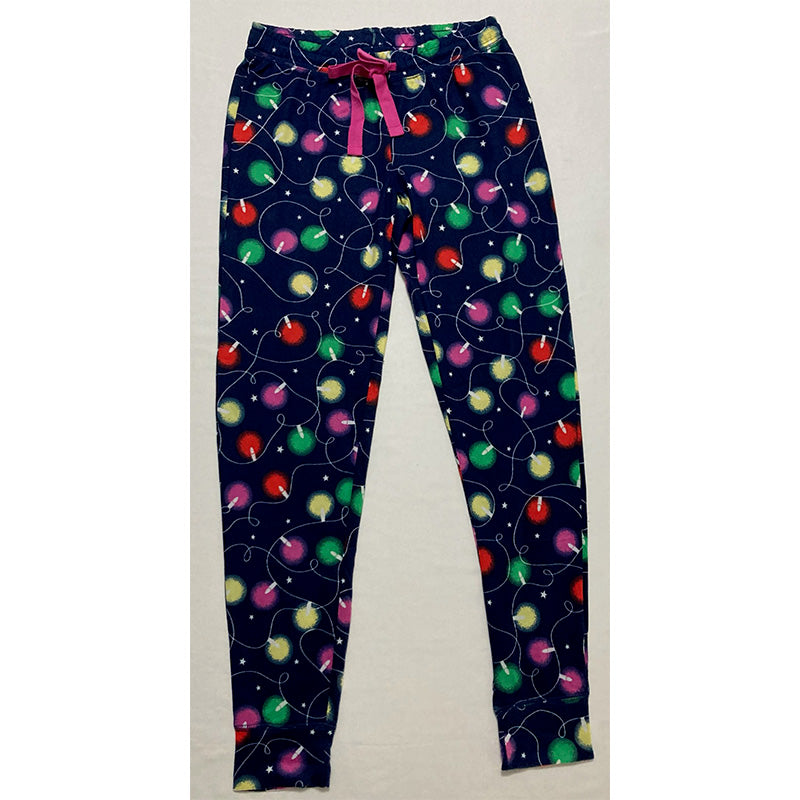 Jenni Long Sleeve Mix It Packaged Pajama Set Navy XS