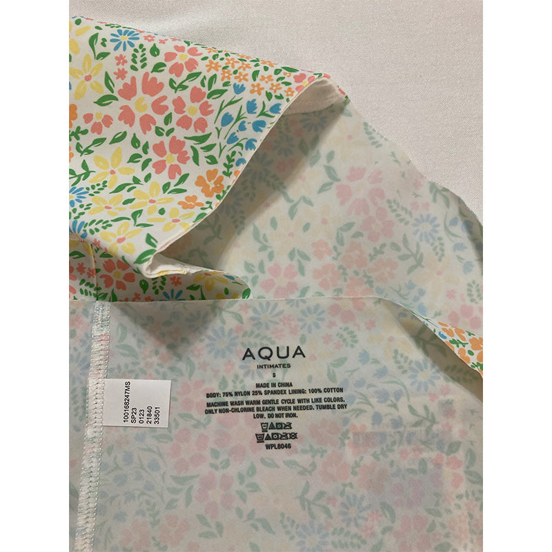 Aqua Underwear hipster Multicolor Floral S