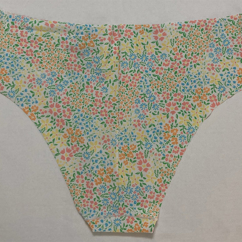Aqua Underwear hipster Multicolor Floral L