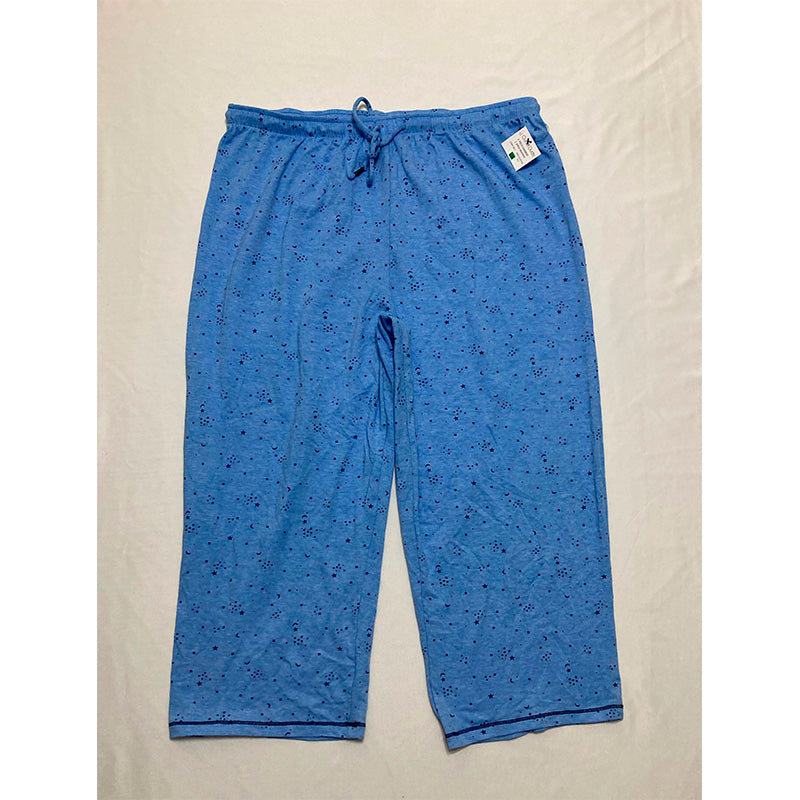 Cuddl Duds 2 Piece Pajama Set Blue L
