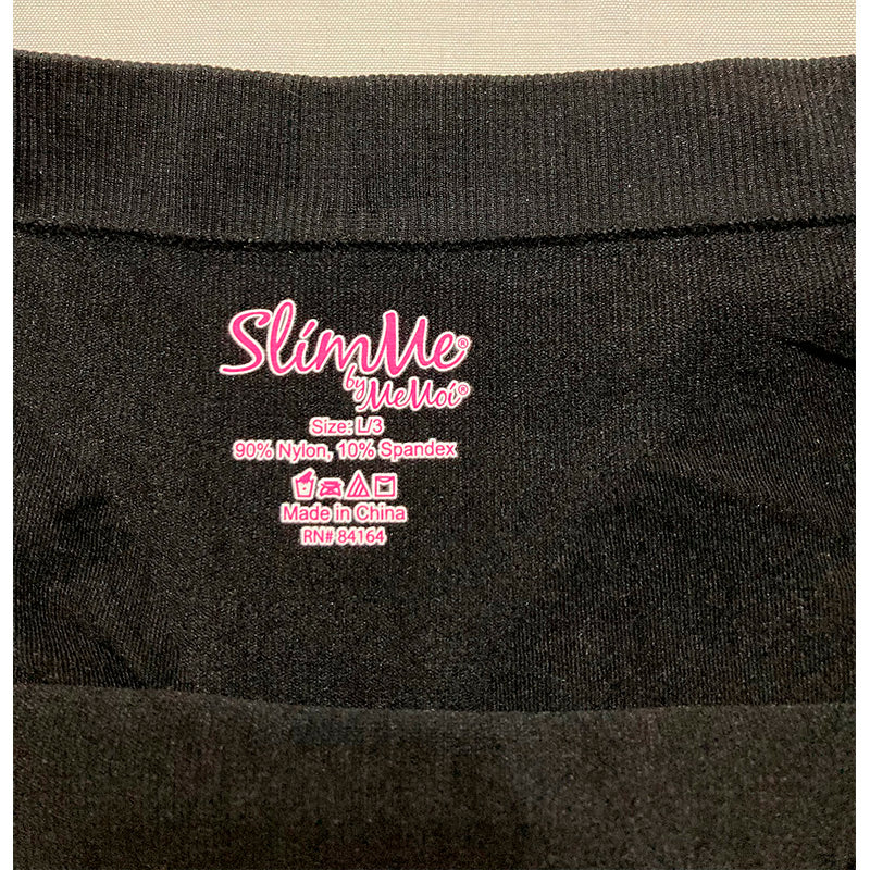 SlimMe Women's Control Top Shaping Panty Black L