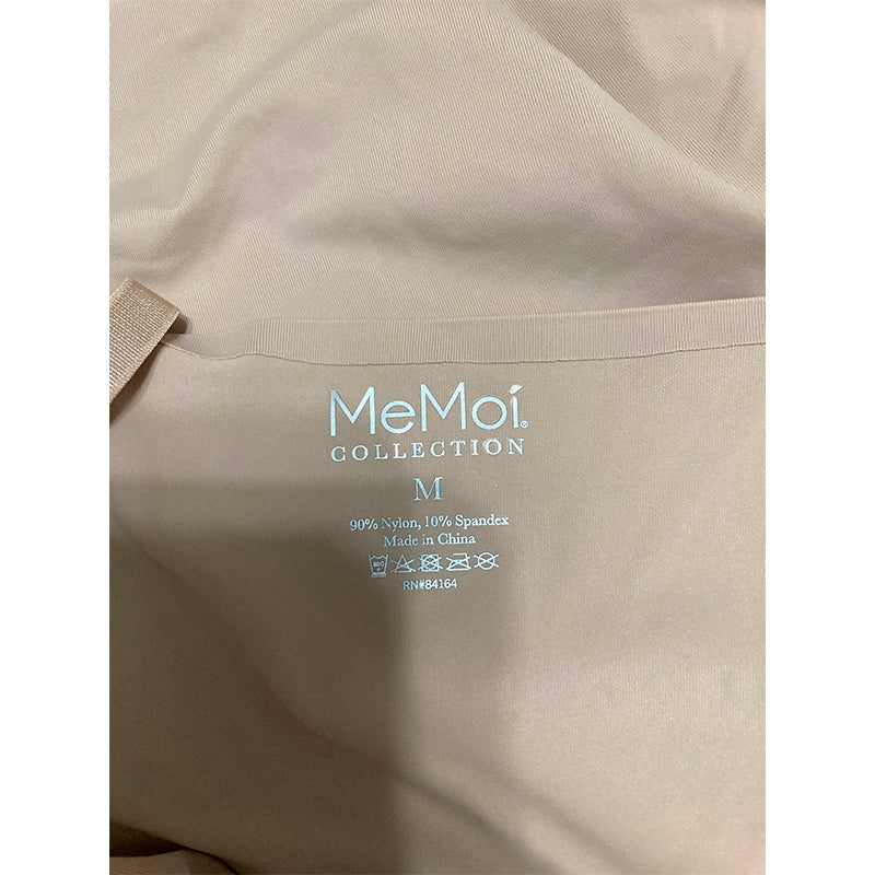 MeMoi Women's Silky-Smooth Double-Bonded Cami Slip Dress Nude M