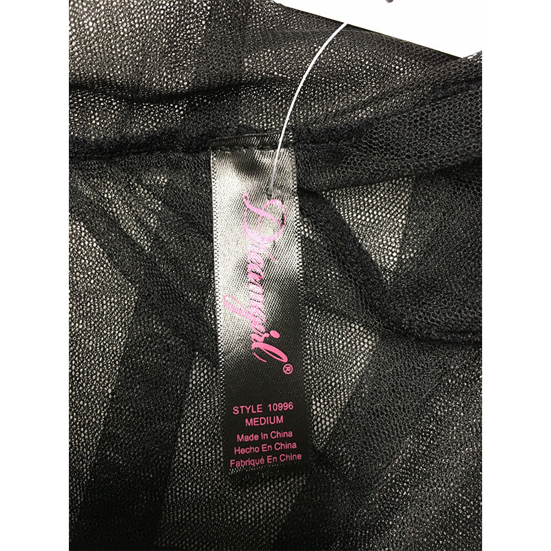 Dreamgirl Lace Removable Black M