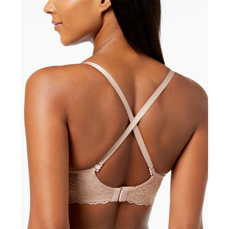INC Perfect Coverage Lace T-Shirt Bra Beige 36B