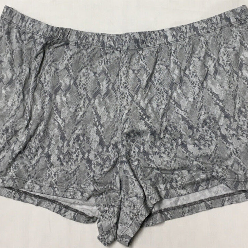 INC Up All Night Heavenly Soft Knit Short Gray XL