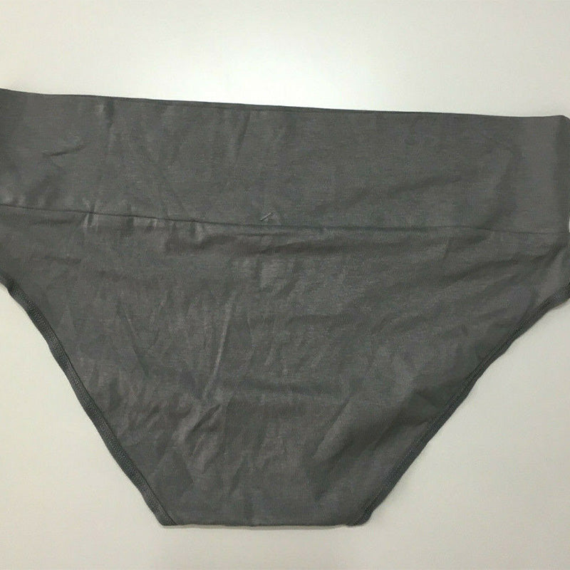 Motherhood Maternity Foldover Briefs Gray M