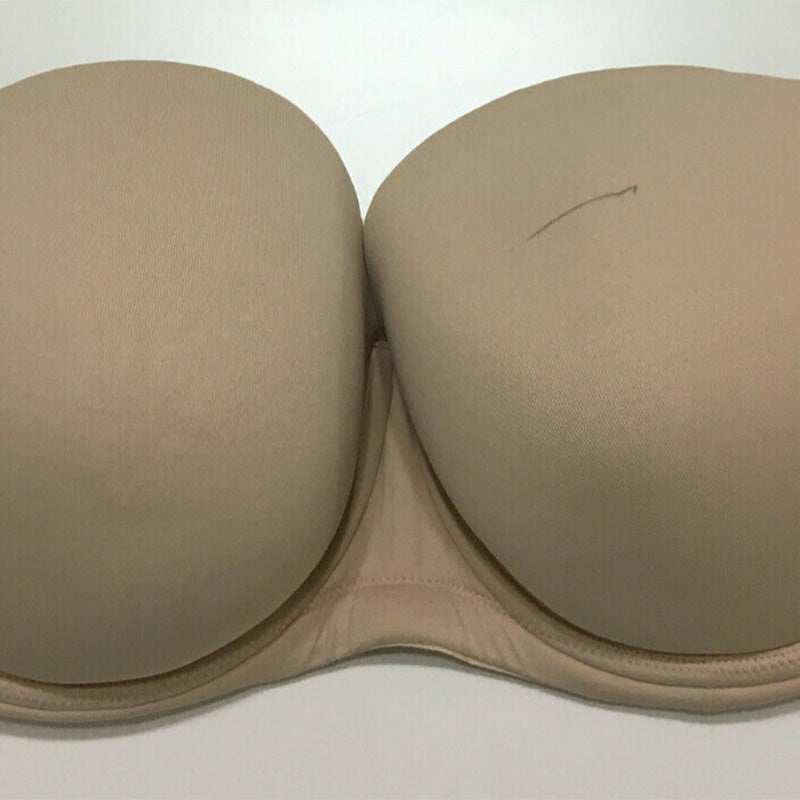 Wacoal Strapless Full Busted Underwire Bra Nude 36DDD