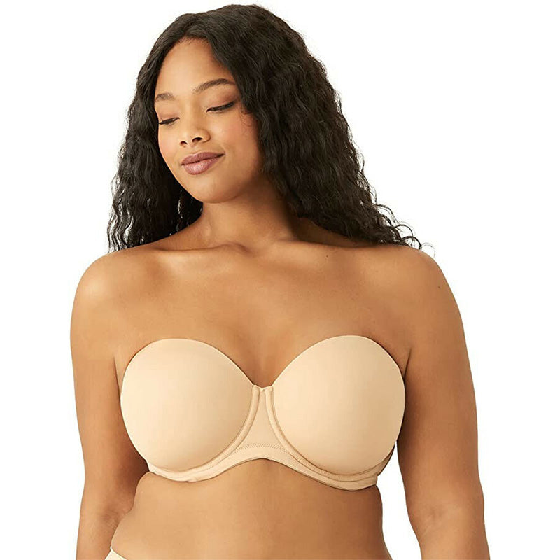 Wacoal Strapless Full Busted Underwire Bra Nude 36DDD