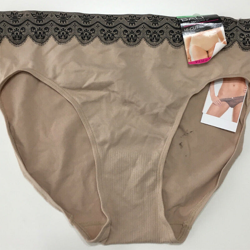 NWD Bali Panties, Brief Panties for Everyday Comfort, Smoothing Nude XL