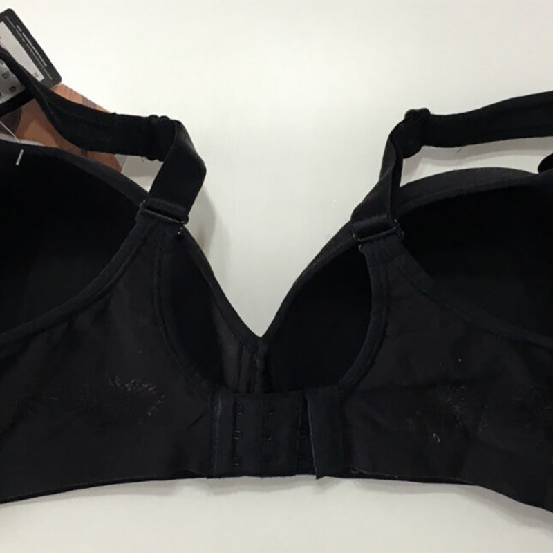 NWD Bali Comfort Revolution Wireless Bra, Full-Coverage Wirefree Black 42D