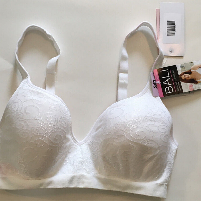 NWD Bali Comfort Revolution Shaping Wireless Smoothing Bra White 34D