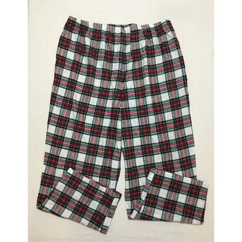 Family Pajamas Plus Size Matching Stewart Plaid Only Pants Multicolor 2X