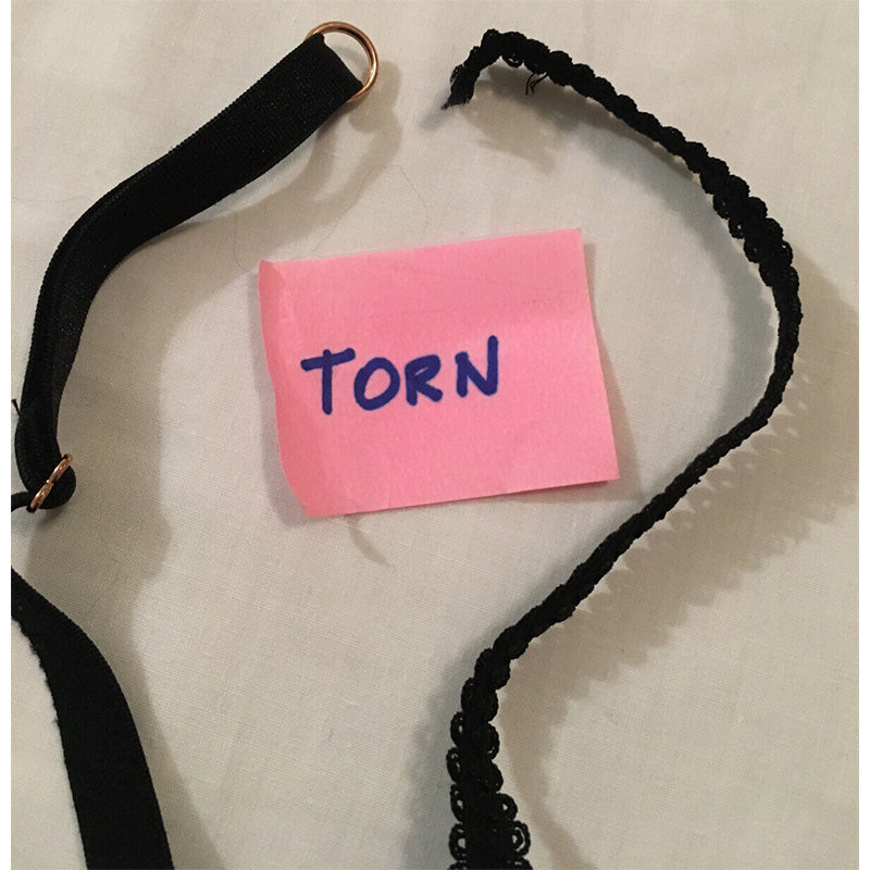 NWD INC Heavenly Soft Lace-Trimmed Knit Chemise Black M