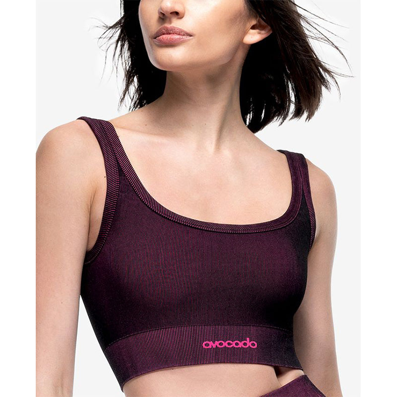 Avocado Kali Scoop Bra Purple M/L