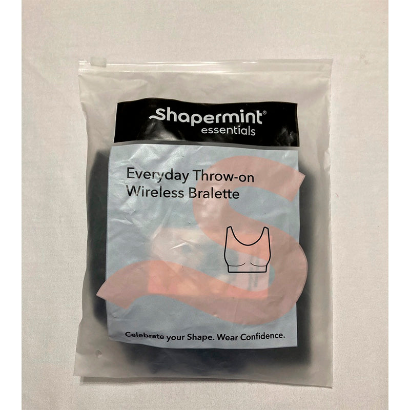 Shapermint Wireless Bralette Black L