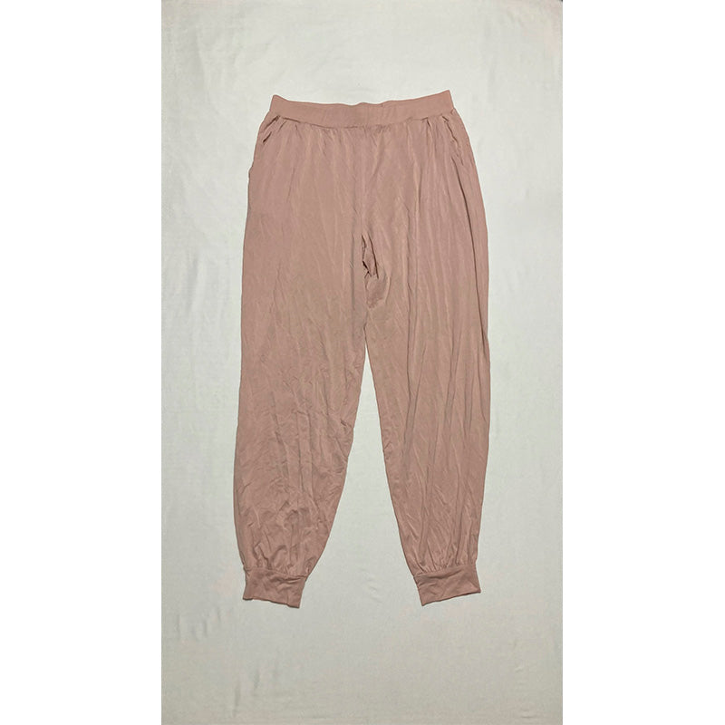 Pure Fiber 2pc Loungewear Jogger Set Nude XL