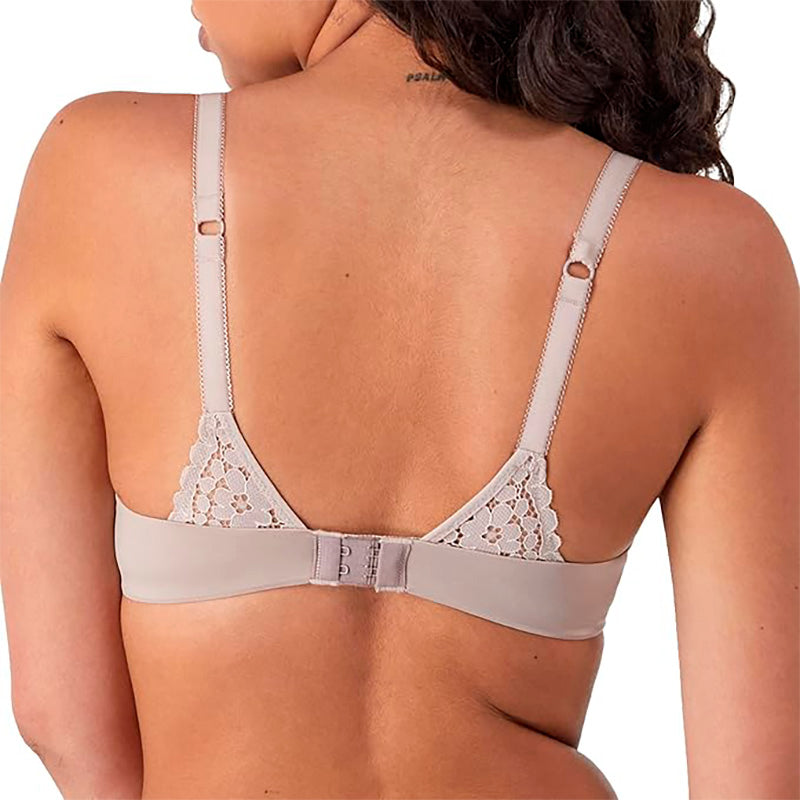 Maidenform Underwire One Fab Fit Demi T-Shirt Convertible Bra, Sandshell, 36B