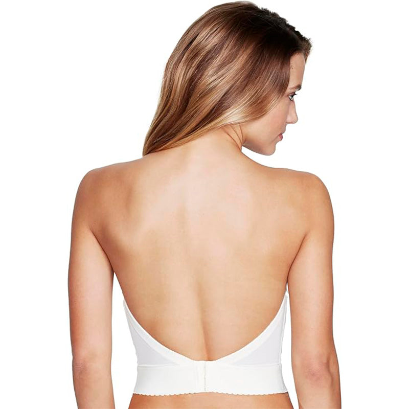 Dominique Women's Noemi Backless Strapless Bustier Bridal Bra Ivory 38C