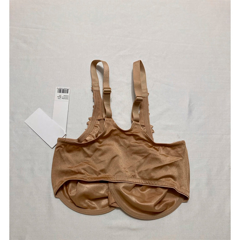 Dominique Meryl Front Closure Minimizer Racerback Bra Nude 34F