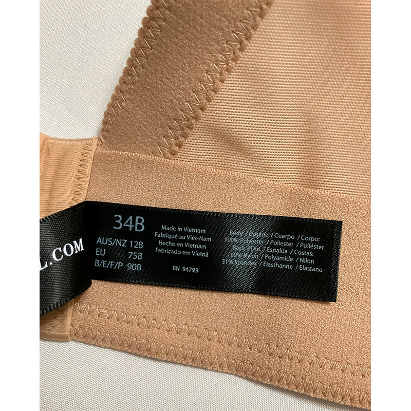 Dominique Brie Backless Strapless Bridal Bra Mocha - 34B