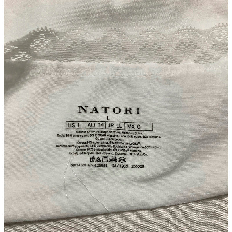 Natori Bliss Girl Brief White L