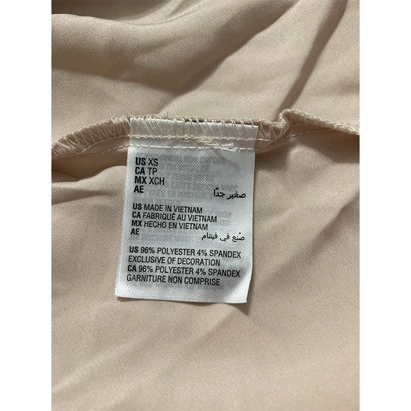 And Now This Women's Chain-Strap Top Cream XS