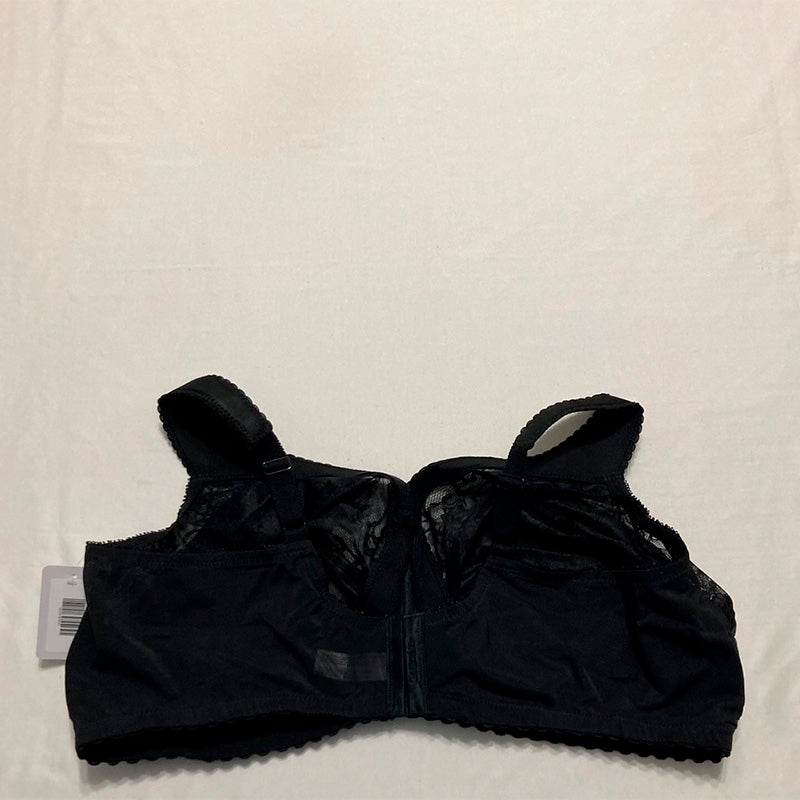 Glamorise Full Figure MagicLift Original Support Bra Wirefree Black 48G