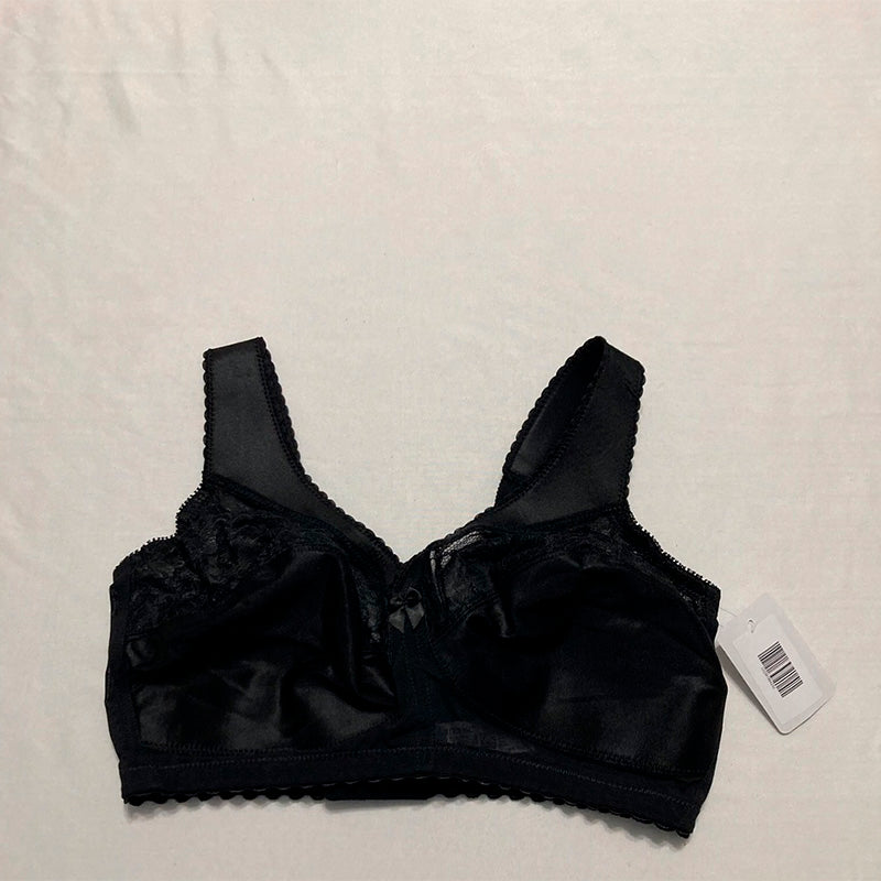 Glamorise Full Figure Plus Size MagicLift Original Support Bra Black 36DD