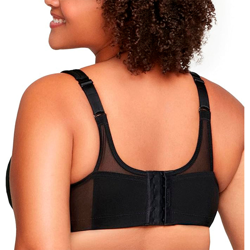 Glamorise MagicLift Seamless Sports Bra Black 44G