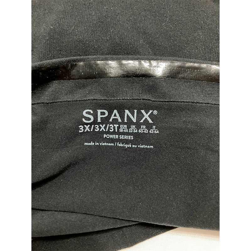 SPANX sculpt Seamless Power High-Waisted Brief Very Black 3X