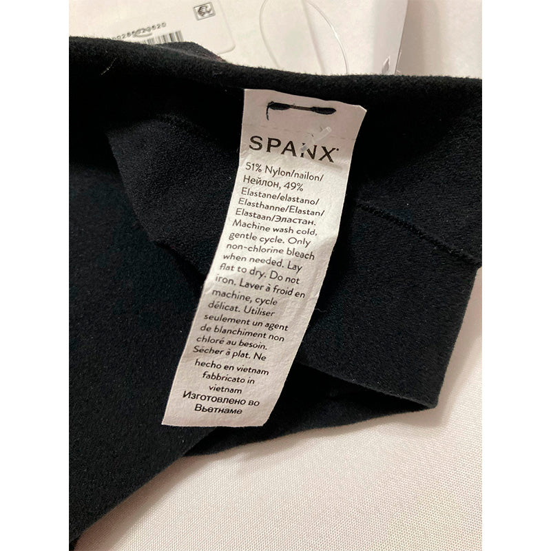 SPANX sculpt Seamless Power High-Waisted Brief Very Black 3X
