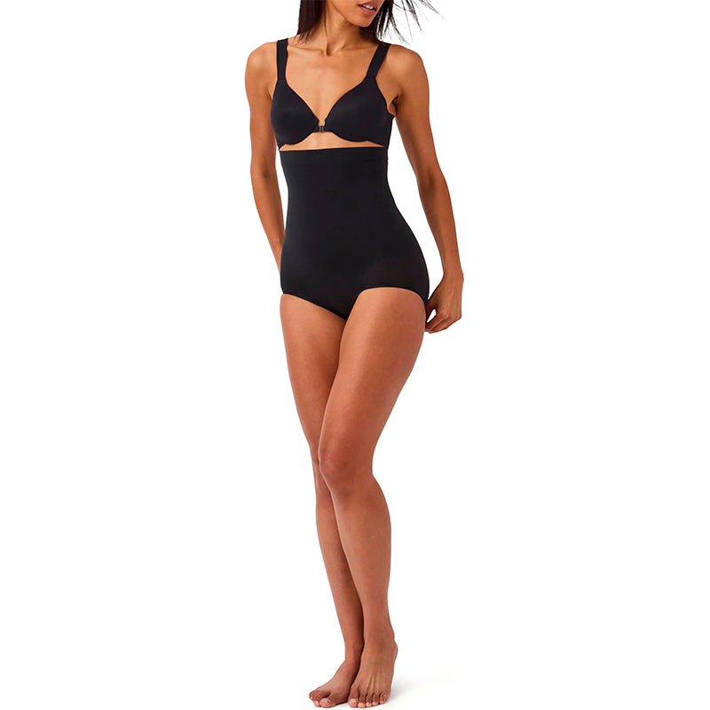 SPANX sculpt Seamless Power High-Waisted Brief Very Black 3X