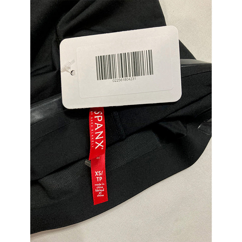 Spanx Thinstincts High-Waisted Mid-Thigh Short Very Black XS