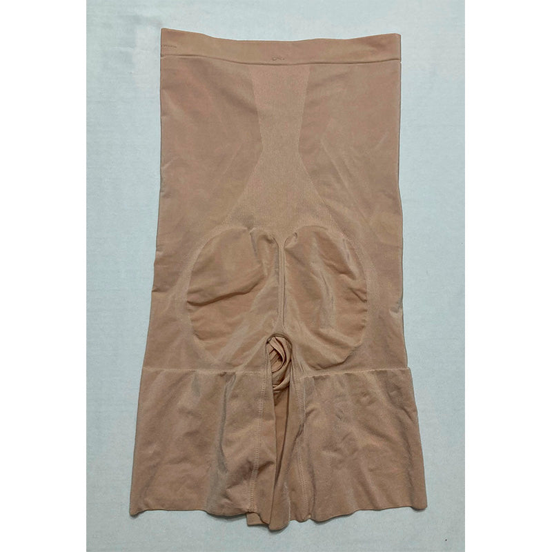 SPANX Shapewear for Women Oncore High-Waisted Mid-Thigh Short Soft Nude SM