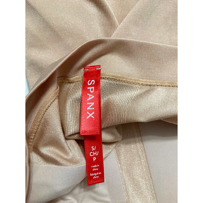 SPANX Shapewear for Women Oncore High-Waisted Mid-Thigh Short Soft Nude SM