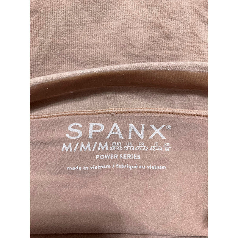 SPANX High-Waisted Mid-Thigh Short - Lightweight Bare M