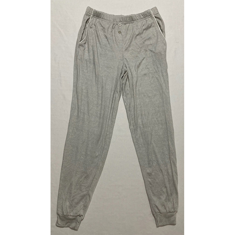 Catherine Malandrino 2pc Short Sleeve Pajama Set Grey M