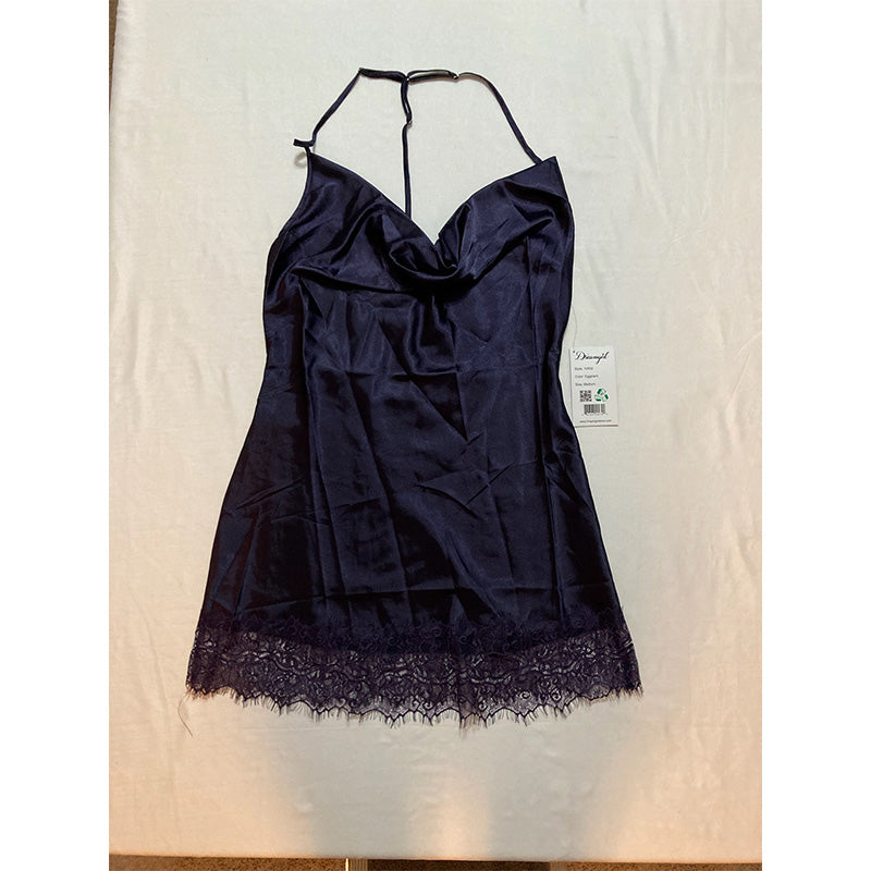 Dreamgirl womens Chemise Lingerie Eggplant M