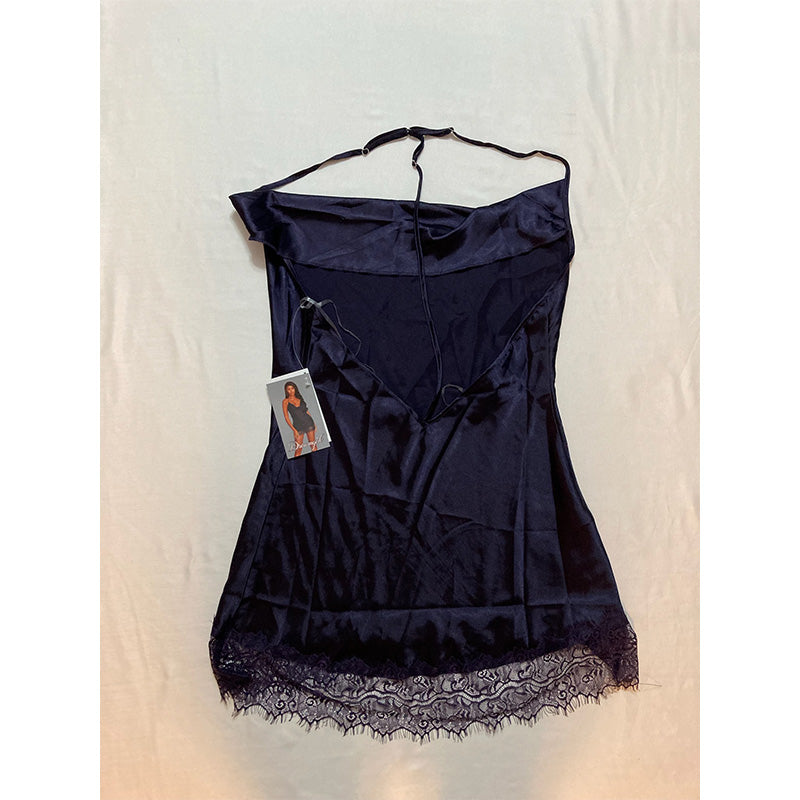 Dreamgirl womens Chemise Lingerie Eggplant M