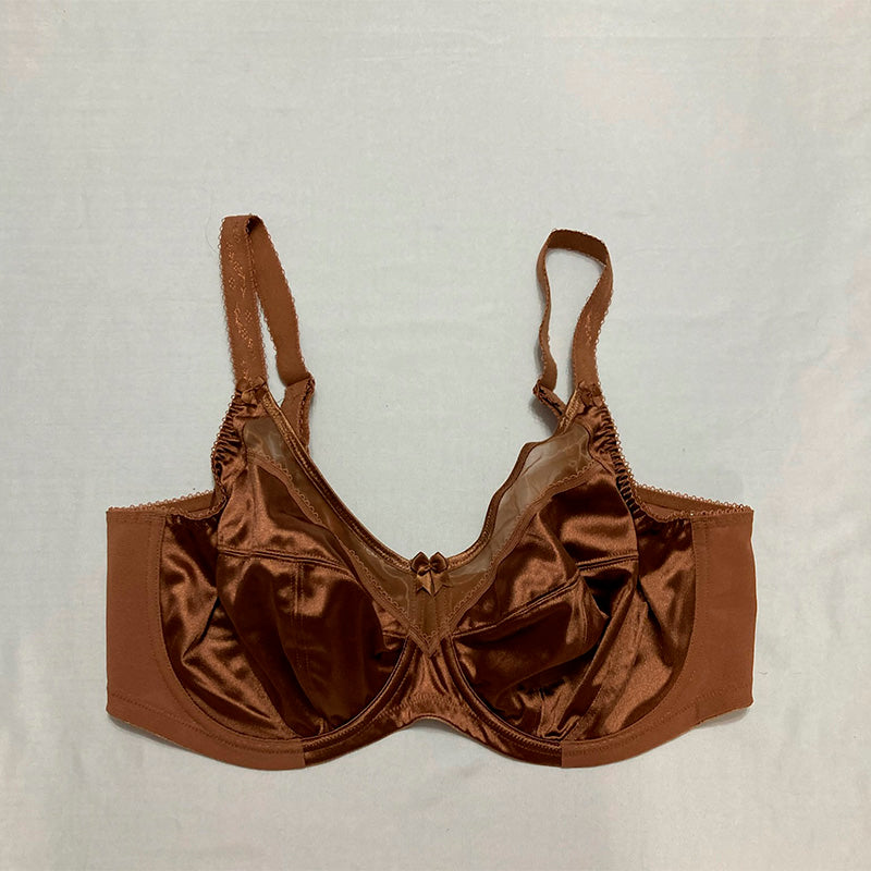 GODDESS Plus Size Keira Underwire Banded Bra Cinnamon 38DDD