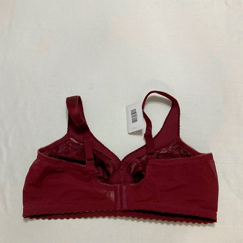 Glamorise MagicLift Original Support Bra in Burgundy 42D