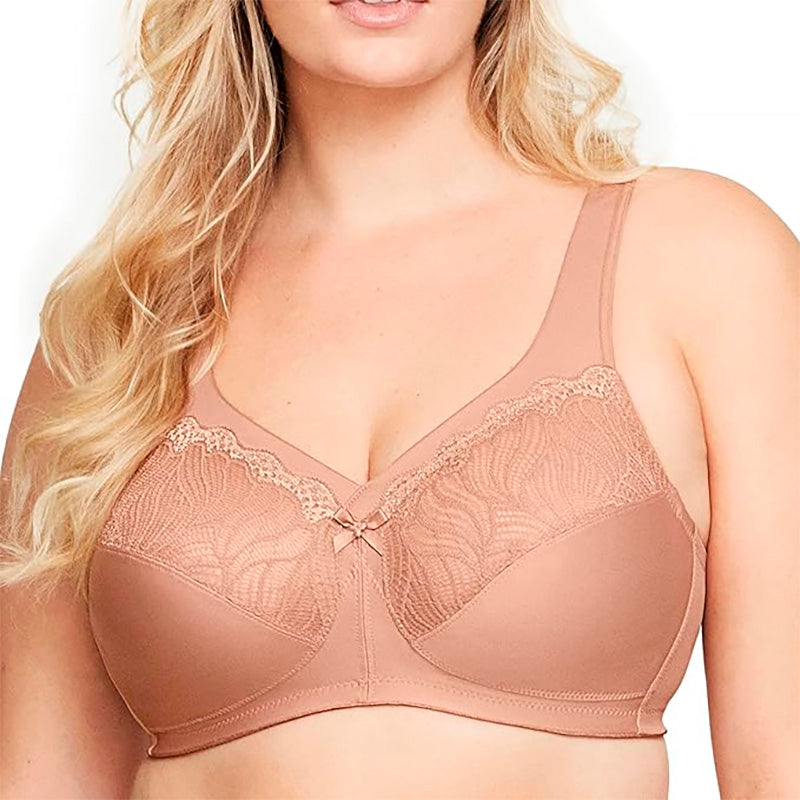 Glamorise Full Figure Plus Size MagicLift Natural Shape Beige 42C