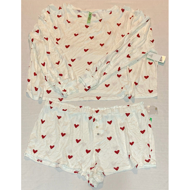 Honeydew Intimates All American Jersey Shortie Set Multicolor L