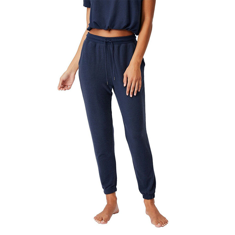 COTTON ON Women's Super Soft Slim Cuff Lounge Pant Blue XL