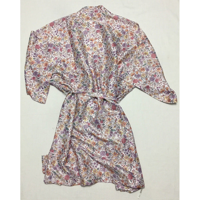 Body Women's Satin Robe Ditsy Floral S
